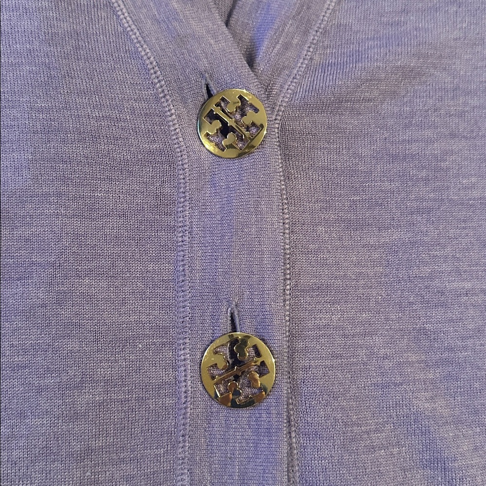 Tory Burch | Boyfriend Cardigan Sweater - Picture 2 of 7